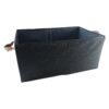 Foldable Cloth Storage Basket with Handle, Collapsible Clothes Organizer (1 Pc / 47x28 Cm)