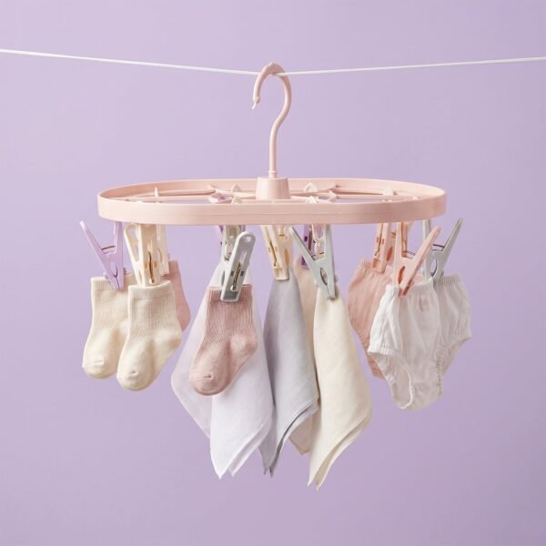 Multipurpose Plastic Hanger Clips Set – Strong Clothes Gripping Tool