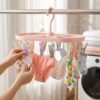Multipurpose Plastic Hanger Clips Set – Strong Clothes Gripping Tool