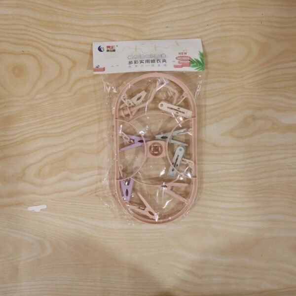 Multipurpose Plastic Hanger Clips Set – Strong Clothes Gripping Tool