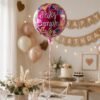 Feliz Cumple Foil Balloon – Bright Colorful Birthday Decor