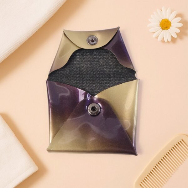 Coin Pouch – Compact, Foldable PU Leather Wallet for Daily Use