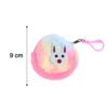 Cute Bunny Design Rainbow Fur Mini Coin Purse Keychain – Compact & Stylish for Kids