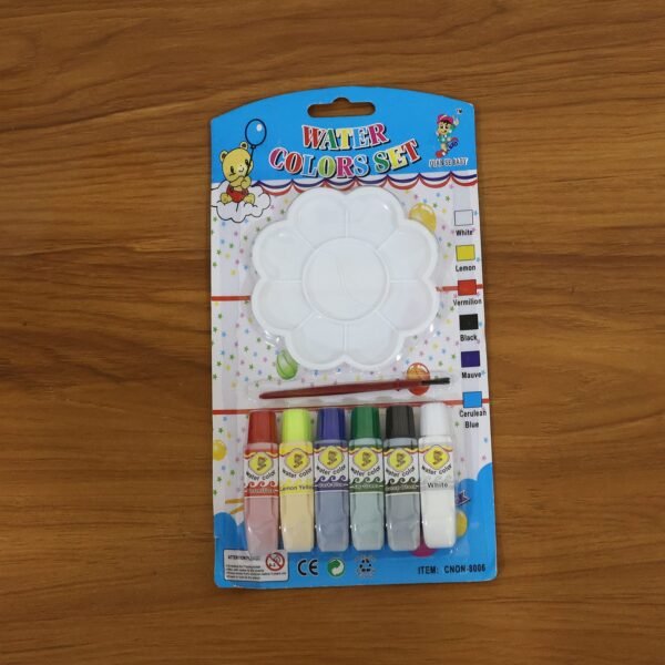 Kids Water Colour Painting Set – Complete Art Kit with Brush & Palette