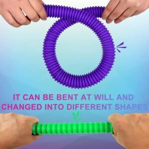 LED Glow Pop Tube – Stretchable Light-Up Sensory Toy
