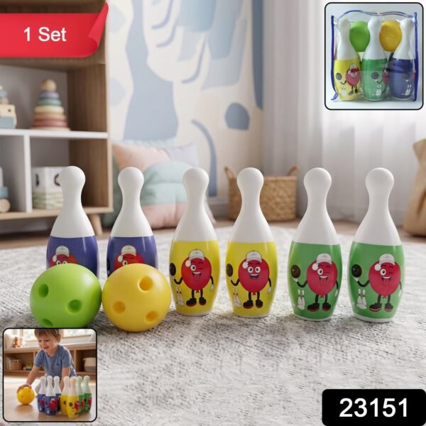 Kids Bowling Set – Develops Motor Skills & Coordination