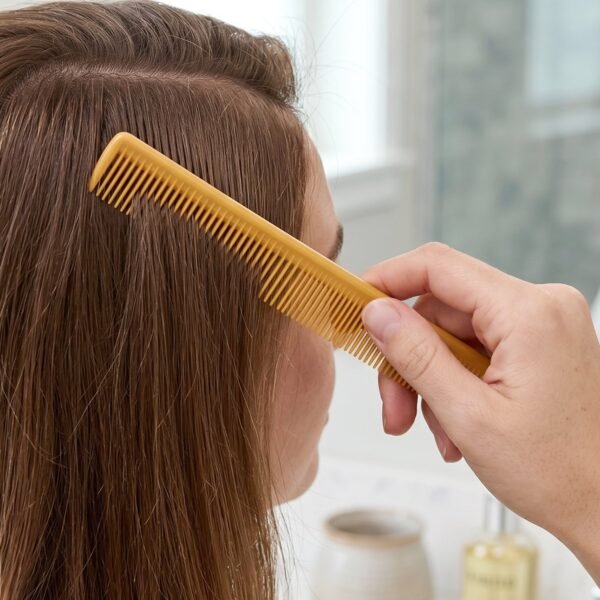 Comb-3 Plastic Hair Comb Set – Durable & Anti-Static for Daily Use