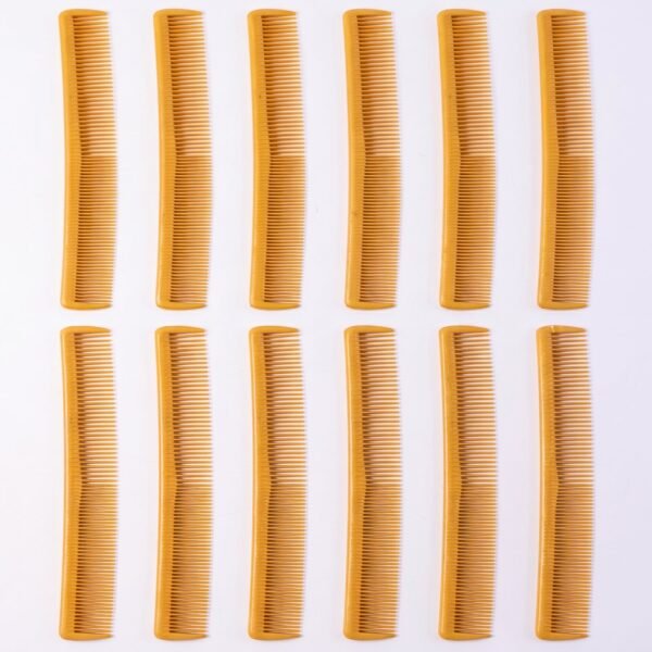 Comb-7 Plastic Hair Comb Set – Durable & Anti-Static for Daily Use