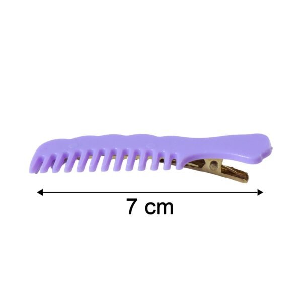Comb-Shaped Hair Clips Set – Strong Grip Stylish Hair Pins (4 Pc)