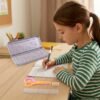 Kids Metal Pencil Box Set – Complete Stationery Organisation