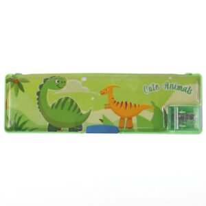 Kids Pencil Compass – Fun Animal Design with Secure Lid