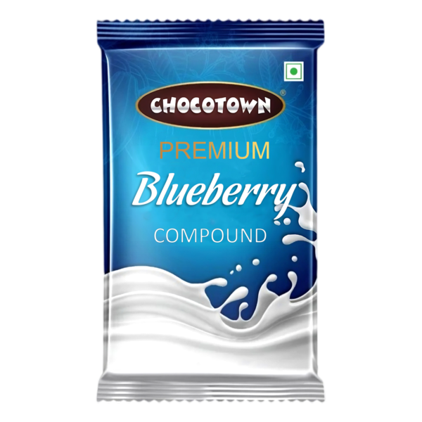 Blueberry Compound Chocolate – 500gm Baking Slab | Chocotown