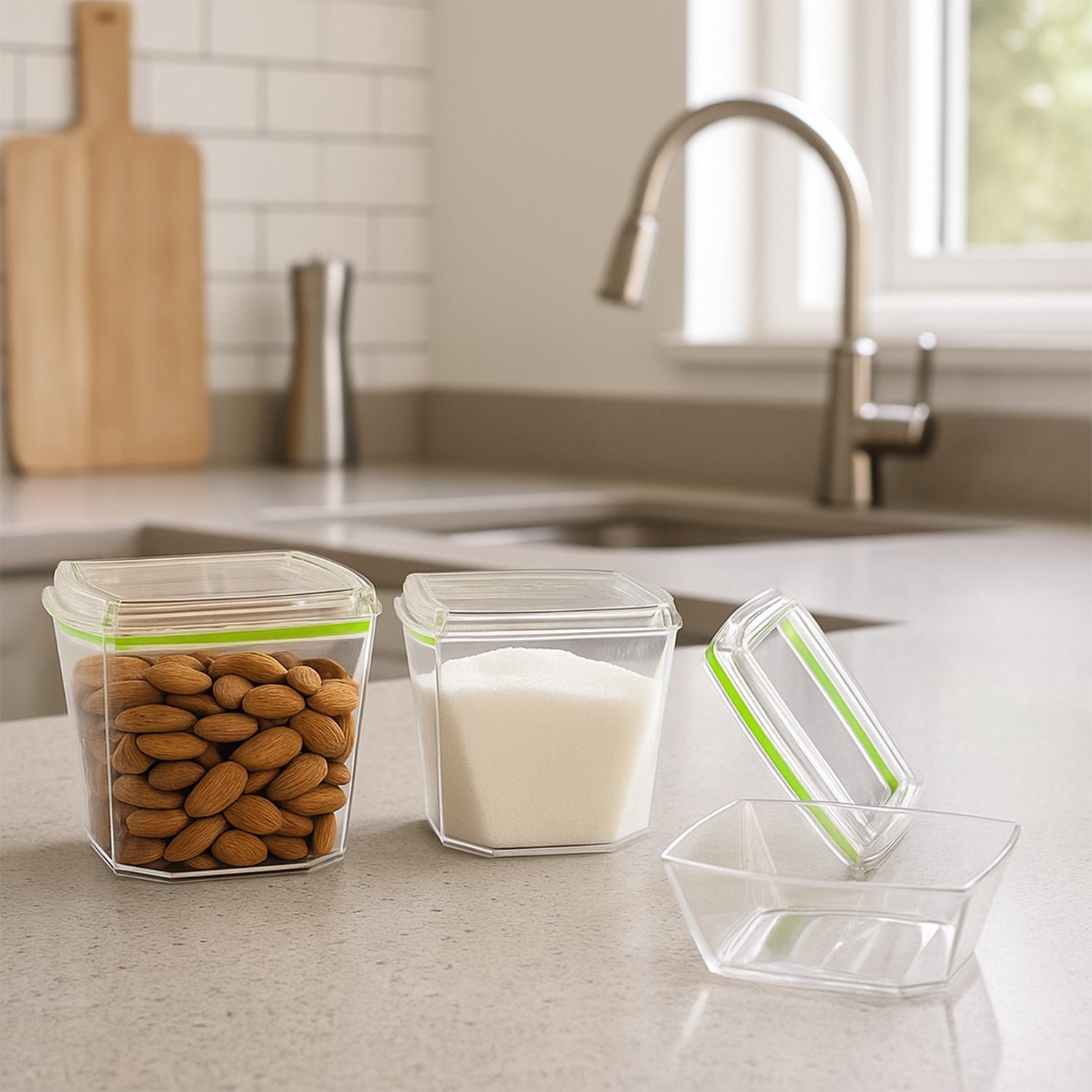 500ml Leak-Proof Food Storage Container Set, Durable & Airtight