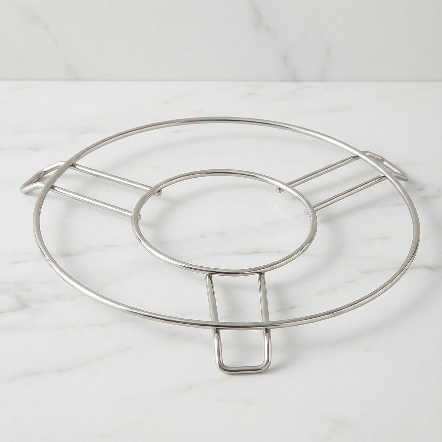 Stainless Steel Hot Pot Stand – Durable Heatproof Cookware Rack