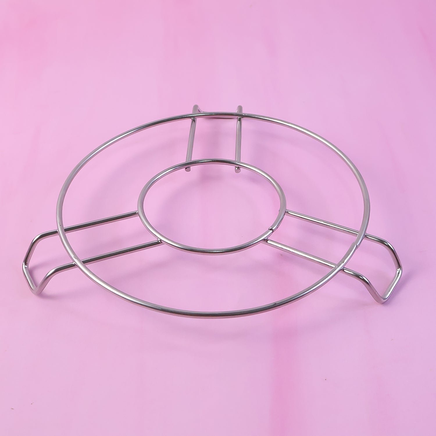 Stainless Steel Hot Pot Stand – Durable Heatproof Cookware Rack