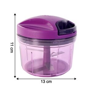 Vegetable Chopper 750ml – Efficient Pull String Cutter