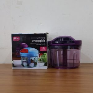 Vegetable Chopper 750ml – Efficient Pull String Cutter