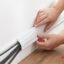 Adhesive Cable Protector Cord Cover 3 Meter Floor Wall Wire Hider (3 Mtr)