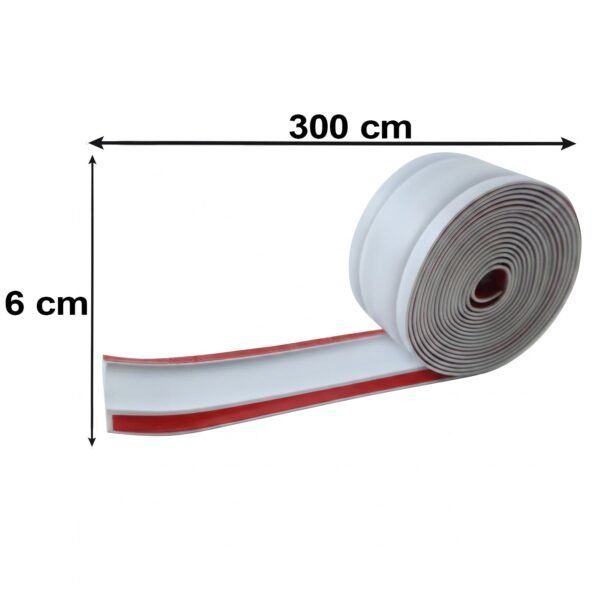 Adhesive Cable Protector Cord Cover 3 Meter Floor Wall Wire Hider (3 Mtr)