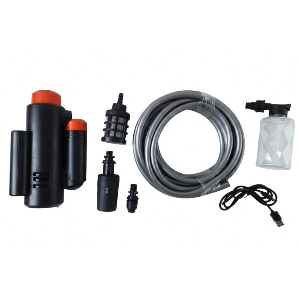 Portable Cordless Car Washer – High Pressure Cleaning Kit