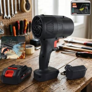Cordless Leaf Blower – High Power & Rechargeable Battery