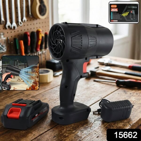 Cordless Leaf Blower – High Power & Rechargeable Battery