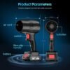Cordless Leaf Blower – High Power & Rechargeable Battery