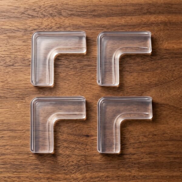 Baby Safety Corner Protector Edge Guard Soft Silicone for Furniture (4 Pc Set)