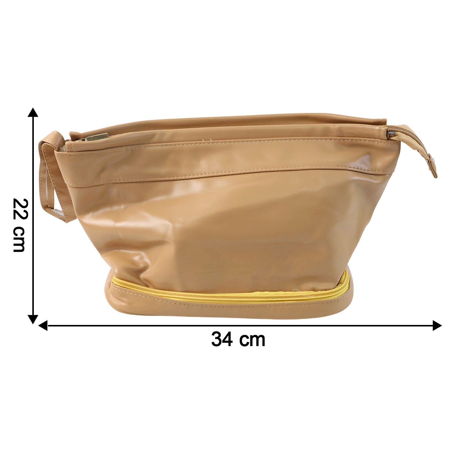 Makeup Storage Bag – Spacious Dual-Compartment Organizer