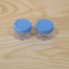 Plastic Cosmetic Jar Set – Refillable Travel Containers for Creams