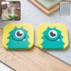 Silicone Coasters – Fun Monster Design with Heat Resistance
