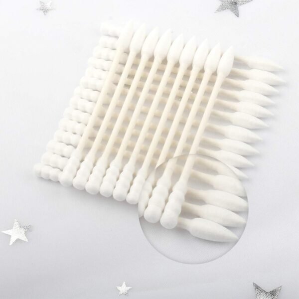 Cotton Ear Buds Set – 200 Soft Tips with Storage Jar