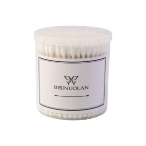 Cotton Ear Buds Set – 200 Soft Tips with Storage Jar