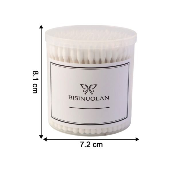 Cotton Ear Buds Set – 200 Soft Tips with Storage Jar