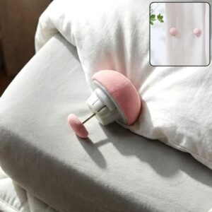 Soft Duvet Button Clip – No-Sew Secure Comforter & Curtain Holder