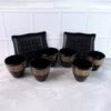 Ceramic Bowl and Cup Set – 8 Pc Dining Collection | Indo Glow