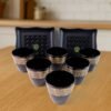 Ceramic Bowl and Cup Set – 8 Pc Dining Collection | Indo Glow