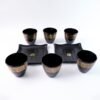 Ceramic Bowl and Cup Set – 8 Pc Dining Collection | Indo Glow