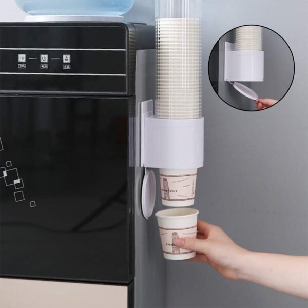 Automatic Paper Cup Dispenser – Hygienic Wall-Mounted Holder