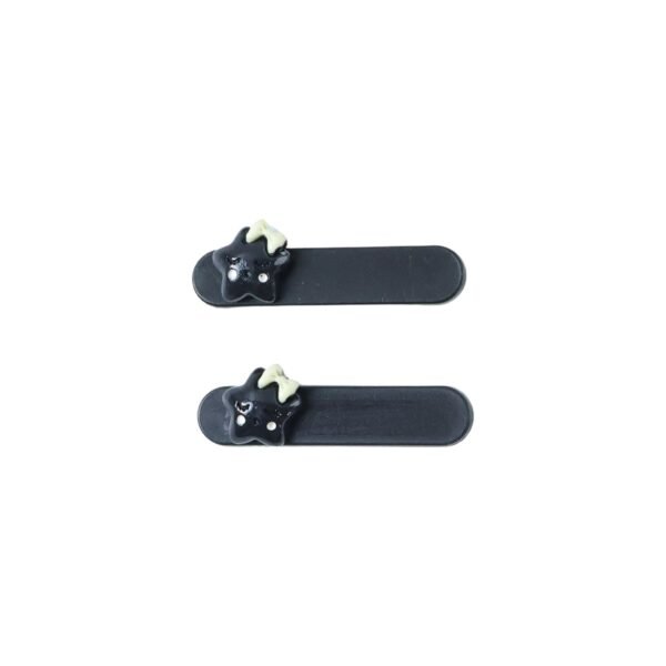 Cute Cat Hair Clips – Premium Matte Finish Set of 4