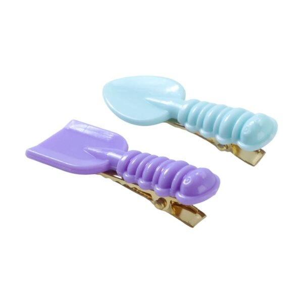 Spoon & Spatula Hair Clip Set – Cute & Lightweight 4 Pack