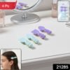 Spoon & Spatula Hair Clip Set – Cute & Lightweight 4 Pack