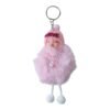 Plush Doll Keychain – Soft Fur Ball Charm
