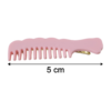 Pastel Comb Hair Clip Set – Lightweight Daily Styling Pack of 4