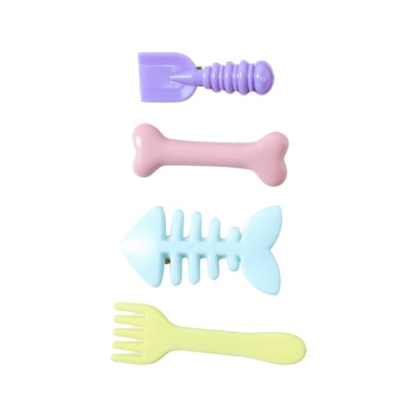 Food Shape Hair Clip Set – Cute 4-Piece Stylish Accessories