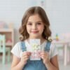 Mini Fork Hair Clips – Pastel Set of 4 for Girls & Women
