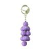 Cloud Keychain with Bell Colorful Cartoon Design
