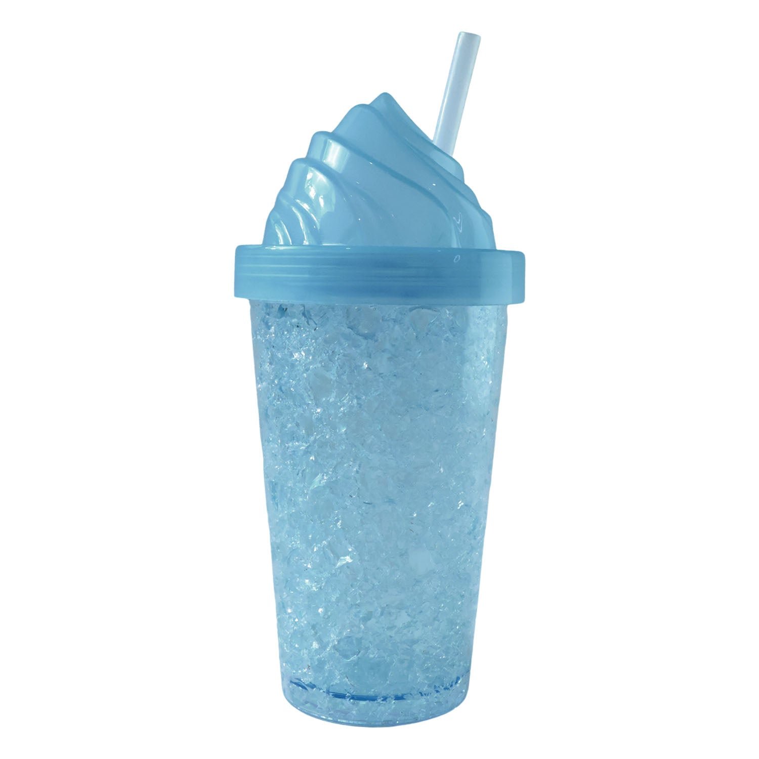 Ice Cream Swirl Sipper Bottle – Stylish 500ML Reusable Tumbler
