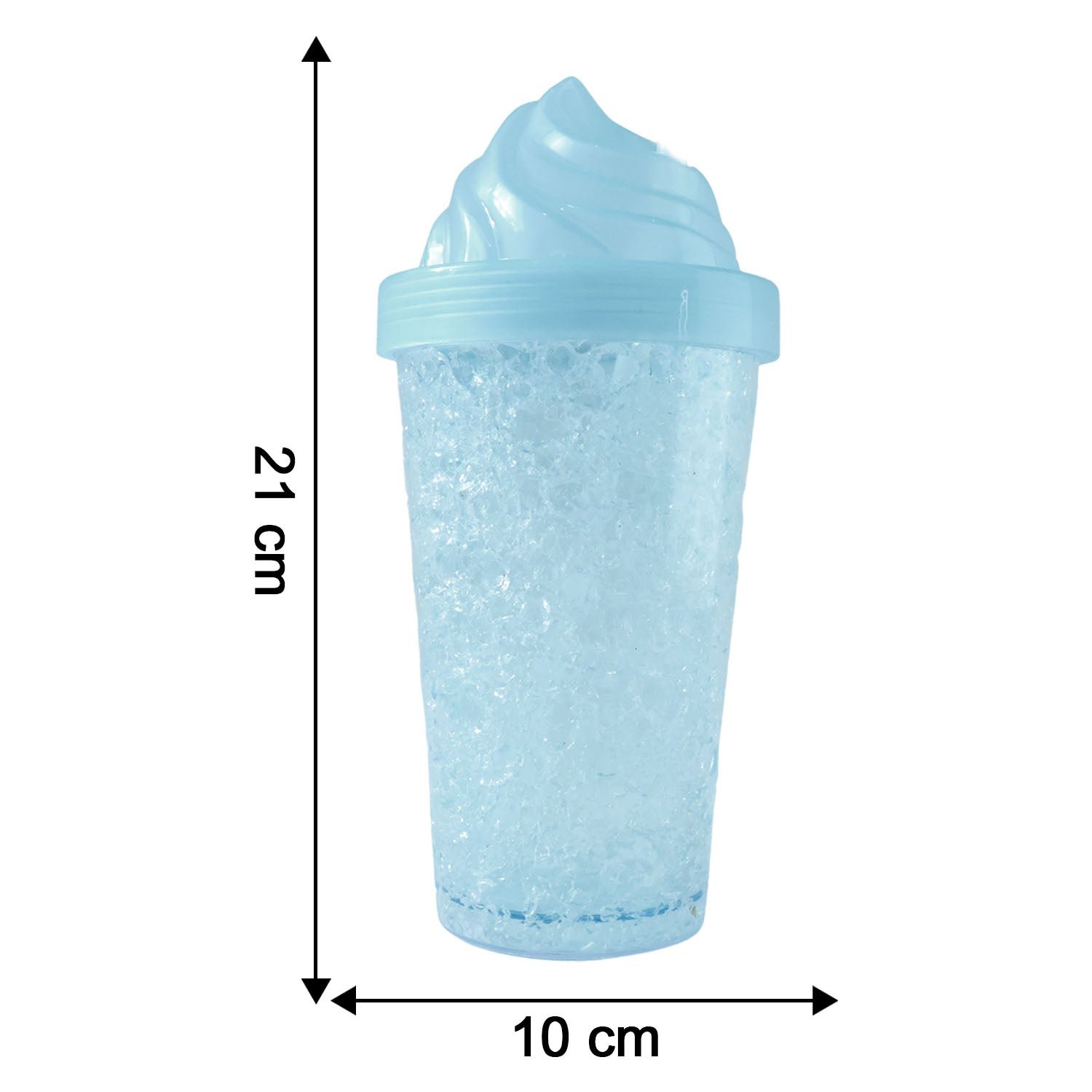 Ice Cream Swirl Sipper Bottle – Stylish 500ML Reusable Tumbler