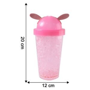 Bunny Ear Sipper Bottle – Cute 500 ML Spill-Resistant Water Bottle
